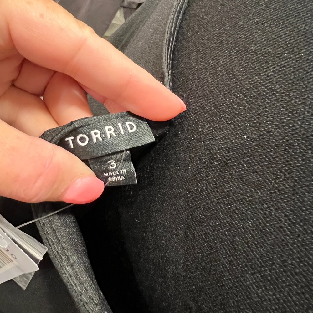 TORRID Little black dress 3X. NWT - Picture 10 of 10